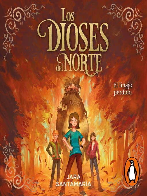 Cover image for El linaje perdido (Los dioses del norte 3)